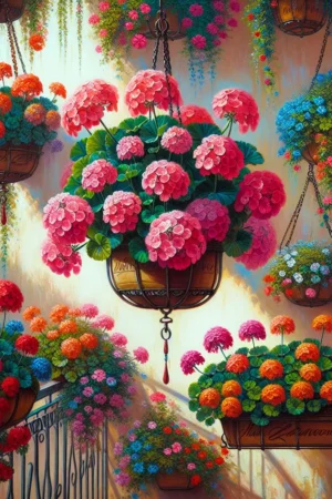 Rośliny doniczkowe idealne do ogrodu balkonowego