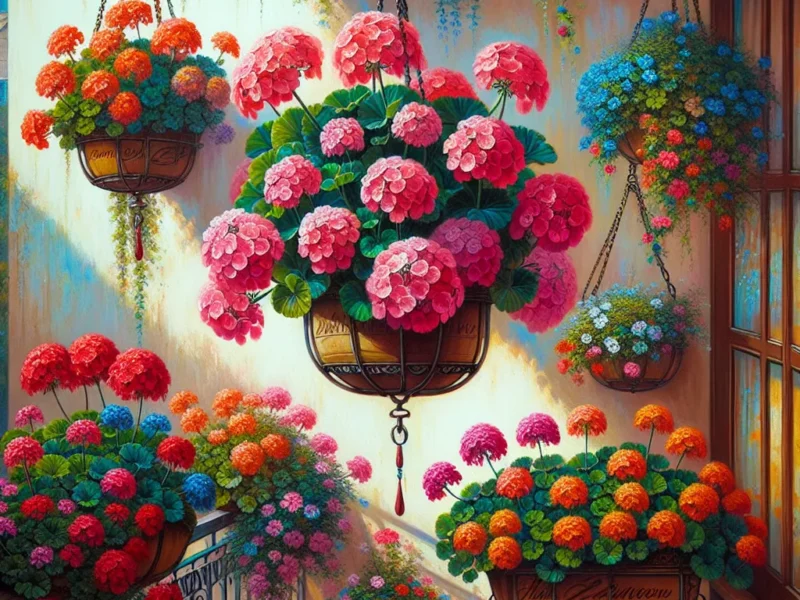 Rośliny doniczkowe idealne do ogrodu balkonowego