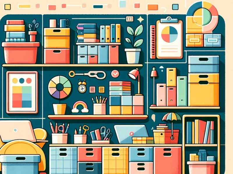 Domowe triki: Sposoby na efektywną organizację przestrzeni