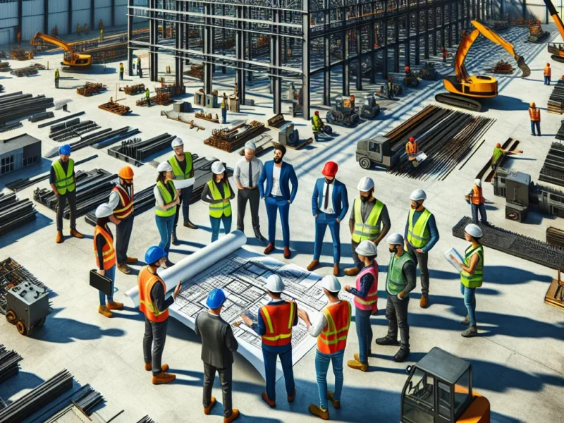 Efektywne zarządzanie projektem budowy hali przemysłowej