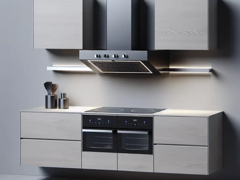 Okap w blacie kuchennym: nowoczesne i praktyczne rozwiązanie do Twojej kuchni