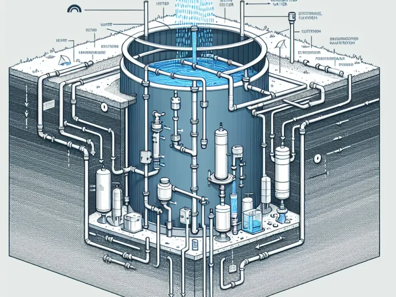 Podziemne zbiorniki na deszczówkę: skuteczne wykorzystanie wody opadowej.