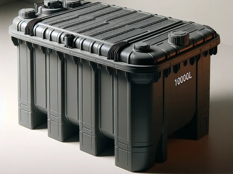 Szambo 10000l – czy pokrywa betonowa jest konieczna?