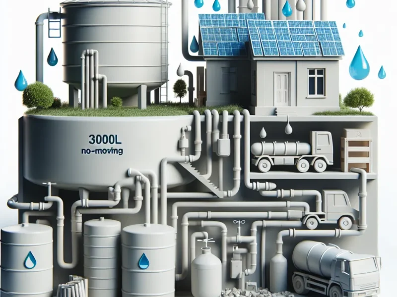 Szambo 3000l jako efektywne rozwiązanie dla zbierania deszczówki w Kaliszu