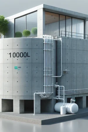 Betonowy zbiornik na deszczówkę 10000l – wszystko, co musisz wiedzieć