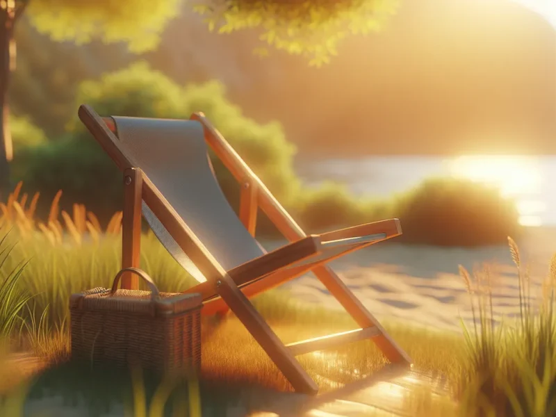 Najlepsze leżaki plażowe na relaks w ogrodzie