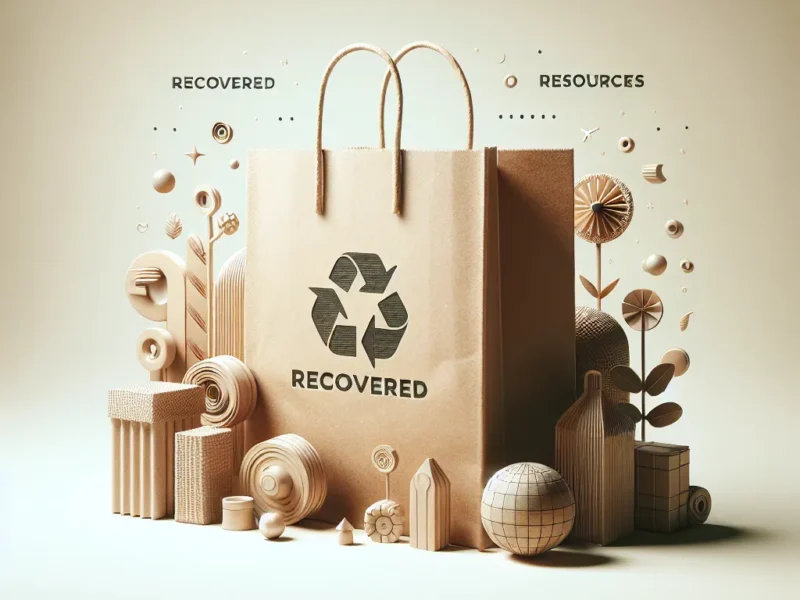 Różnorodność ekologicznych opakowań: Torby papierowe, torby bawełniane i pudełka e-commerce