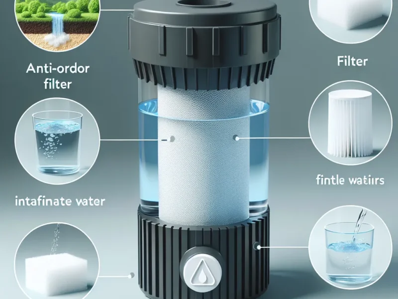Filtr antyodorowy cena: sposób na czystą wodę pitną z zbiornika