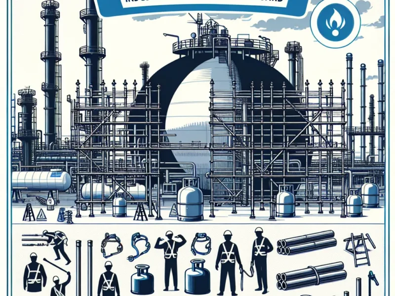 Praca za granicą na stacjach LPG: Jak zdobyć doświadczenie w montażu rusztowań przemysłowych?
