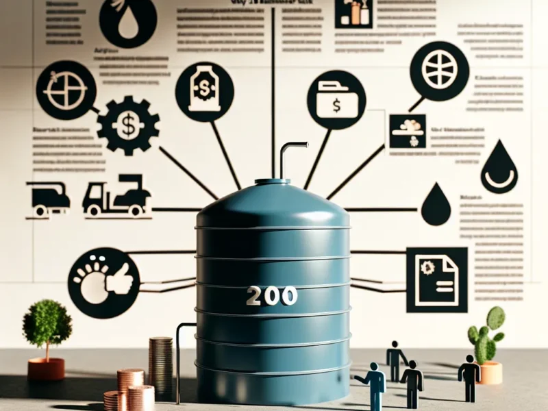 10 Powodów, Dla Których Zbiornik na Deszczówkę 2000 Jest Twoim Najlepszym Wyborem