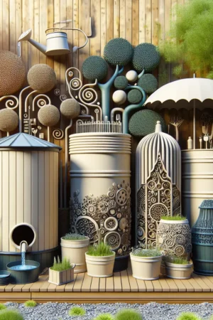 5 Pomysłów na Zbiorniki na Wodę Deszczową, Oraz Zbiorniki Ozdobne na Deszczówkę