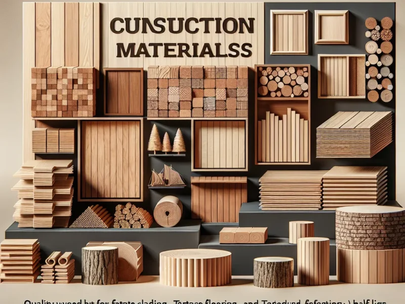 Deski elewacyjne, tarasowe i półbal – najlepsze drewno konstrukcyjne od sprawdzonego producenta