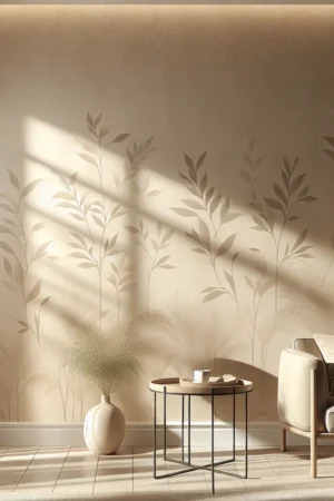 Beżowa fototapeta – odkryj subtelność naturalnego designu!