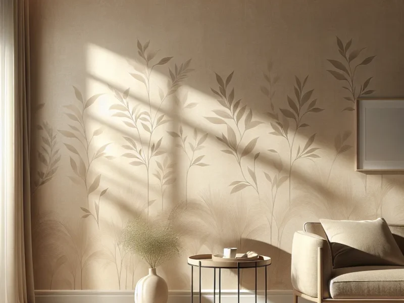 Beżowa fototapeta – odkryj subtelność naturalnego designu!