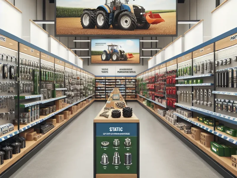 Sklep z częściami do ciągników: Jak wybrać wydajne traktory dla maszyn rolniczych