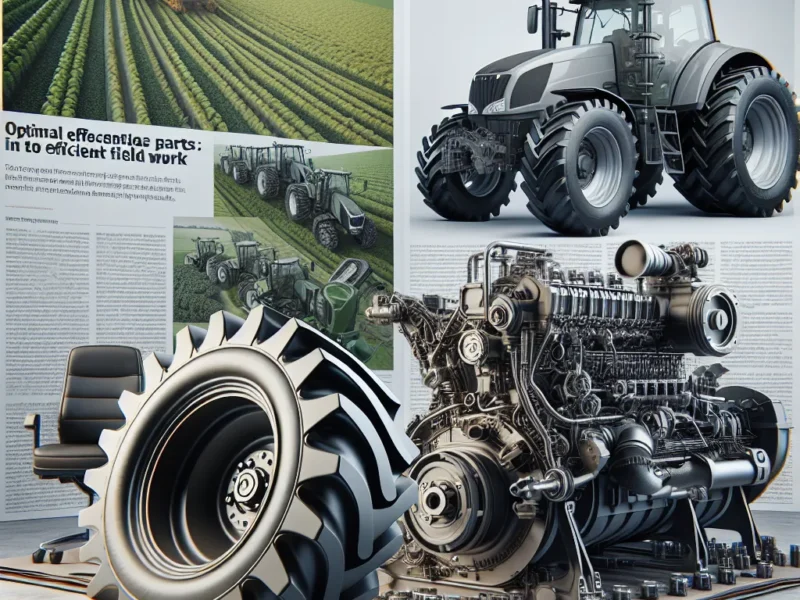 Optymalne części do traktorów: klucz do wydajnej pracy na polu