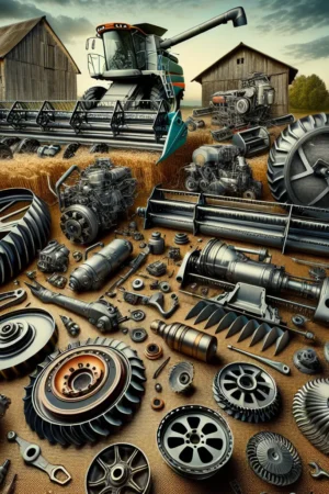 Najwydajniejsze części do kombajnów zbożowych dla Twojego traktora!