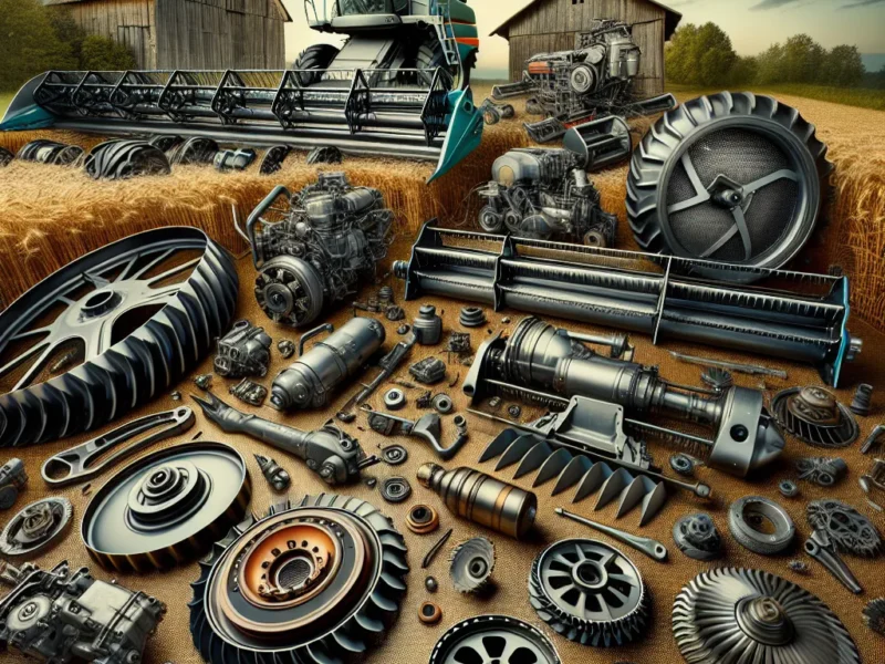 Najwydajniejsze części do kombajnów zbożowych dla Twojego traktora!