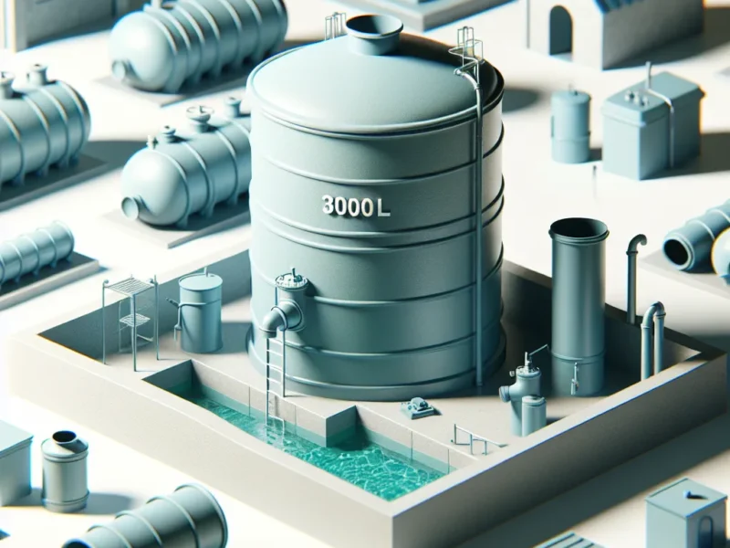 Zbiornik na szambo 3000l – wszystko, co musisz wiedzieć o szambach betonowych i dwukomorowych