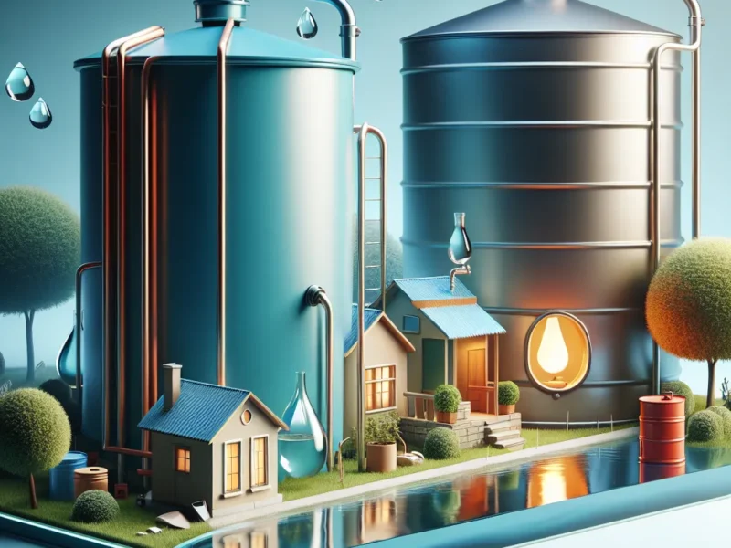 Oszczędzaj wodę – Zbiorniki na deszczówkę i olej opałowy