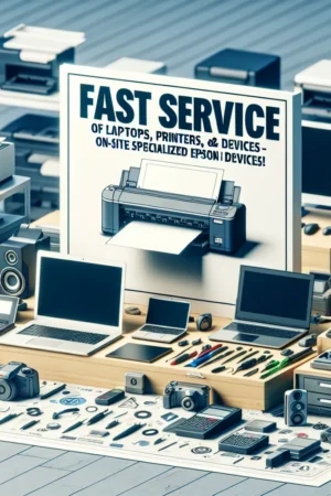 Szybki serwis laptopów, drukarek i urządzeń – Specjalistyczny serwis Epson na miejscu!