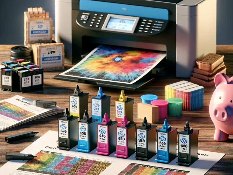 Oszczędzaj bez kompromisów – sprawdzone zamienniki tuszów do drukarek HP