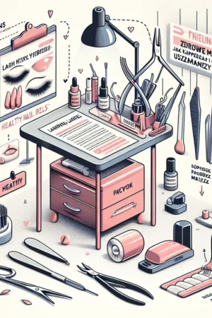 Lifting rzęs i zdrowe paznokcie jak zapobiegać uszkodzeniom macierzy paznokcia