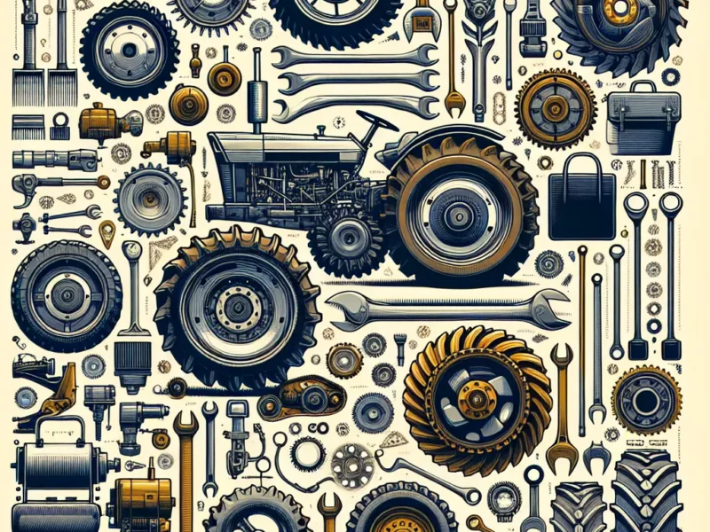 Części do traktorów i maszyn rolniczych – niezawodność dla Twojego gospodarstwa